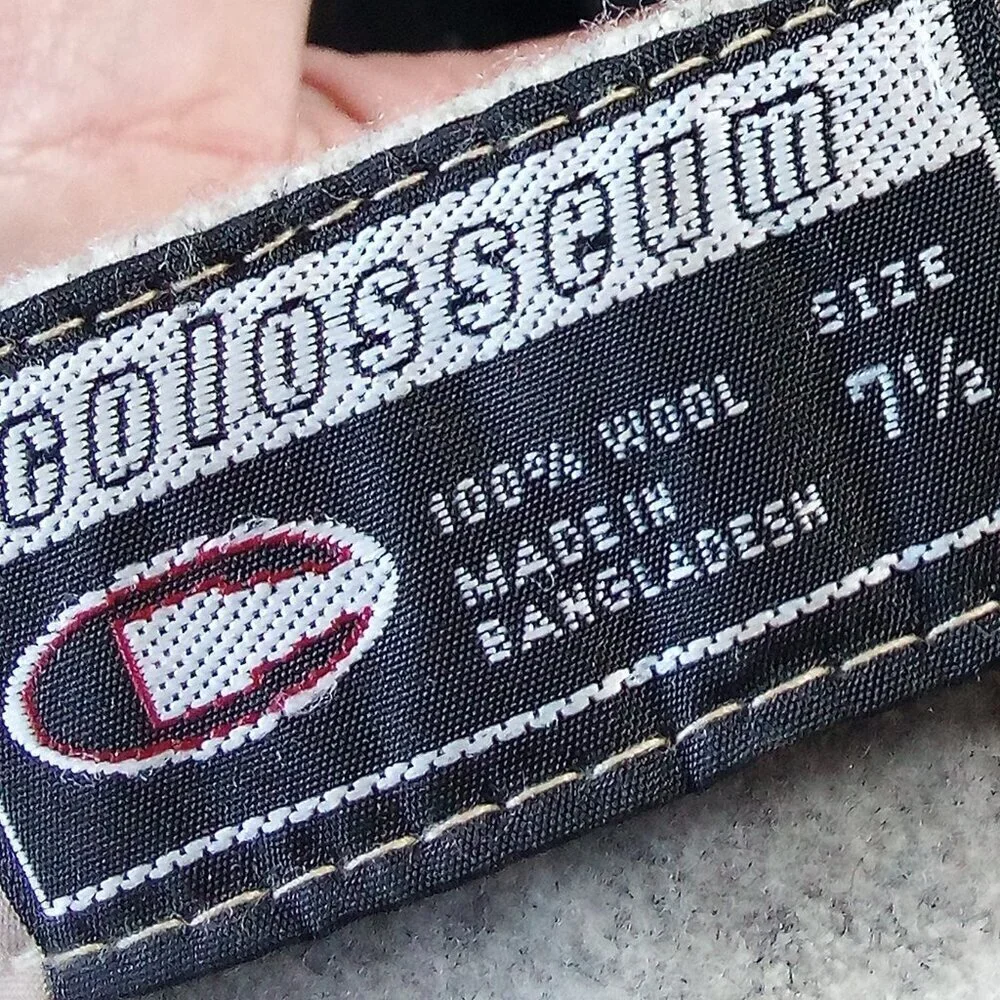 Vintage Colosseum Washington Huskies Wool Fitted Hat Cap 7 1/2